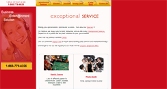 Desktop Screenshot of canadianentertainers.com